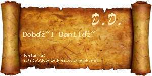 Dobál Daniló névjegykártya